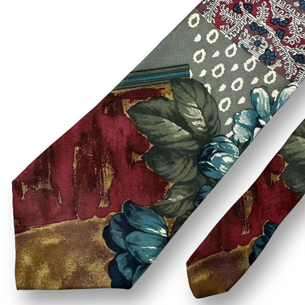 ‎Oak tree Silk Necktie